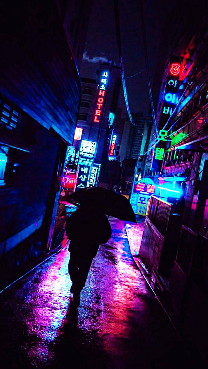 720x1280 Neon Noir wallpaper