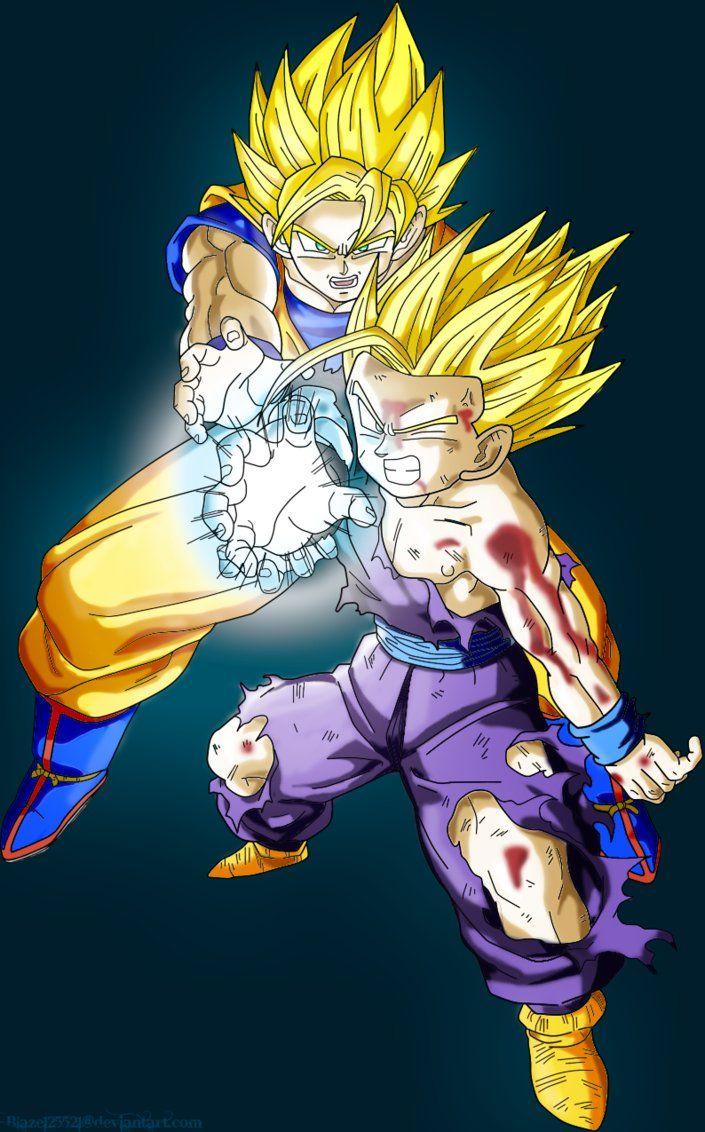705x1132 Goku Father Wallpaper