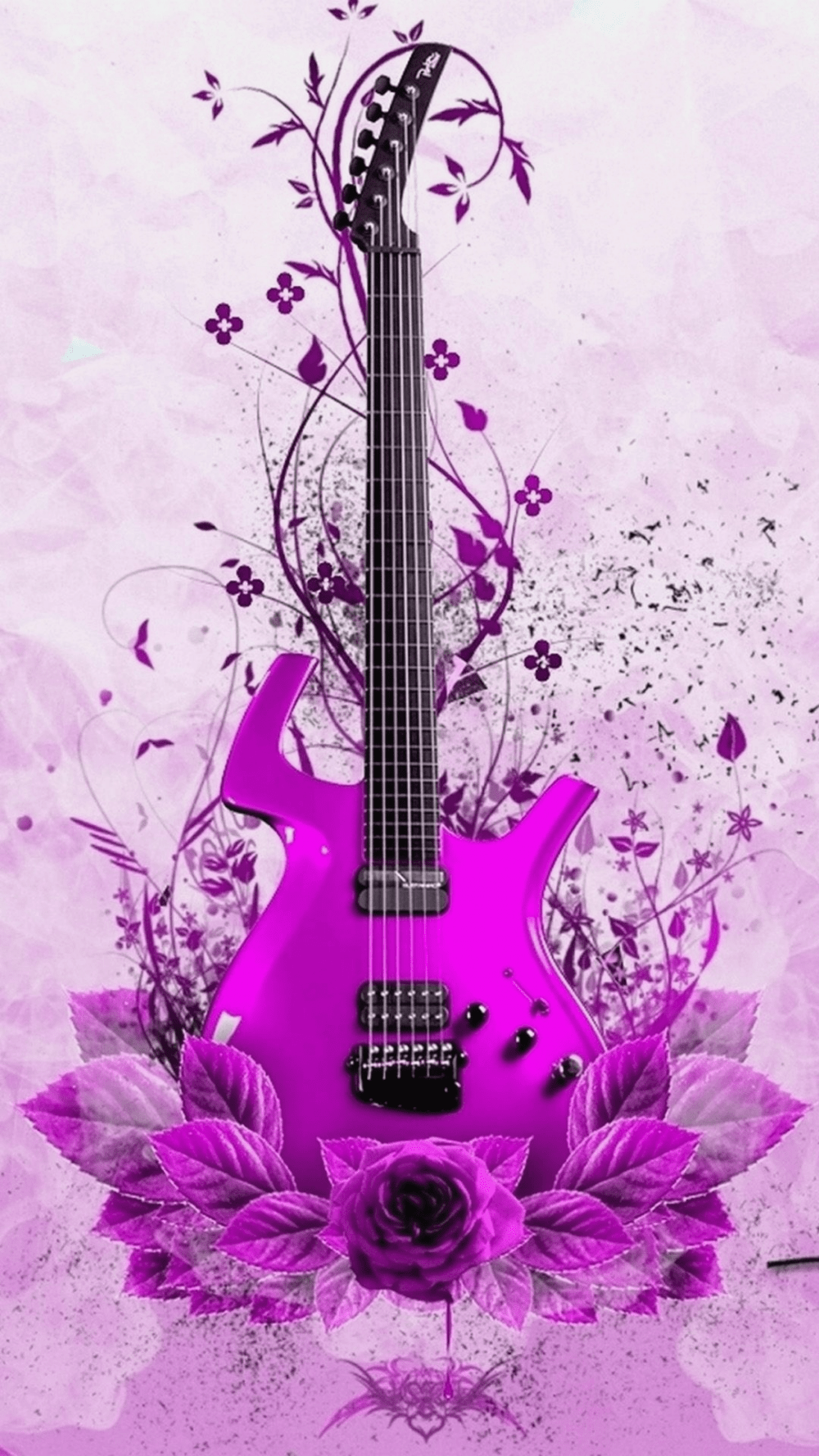 1000x1777 Abstract Music Guitar Instrument iPhone 6 Plus Wallpaper