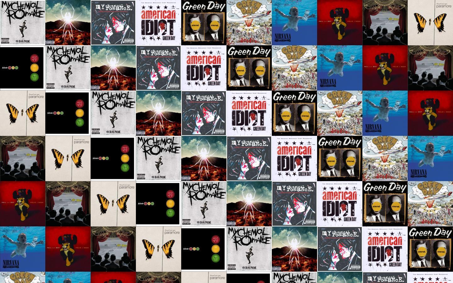 1440x900 My Chemical Romance The Black Parade Danger Days Wallpaper « Tiled Desktop Wallpaper