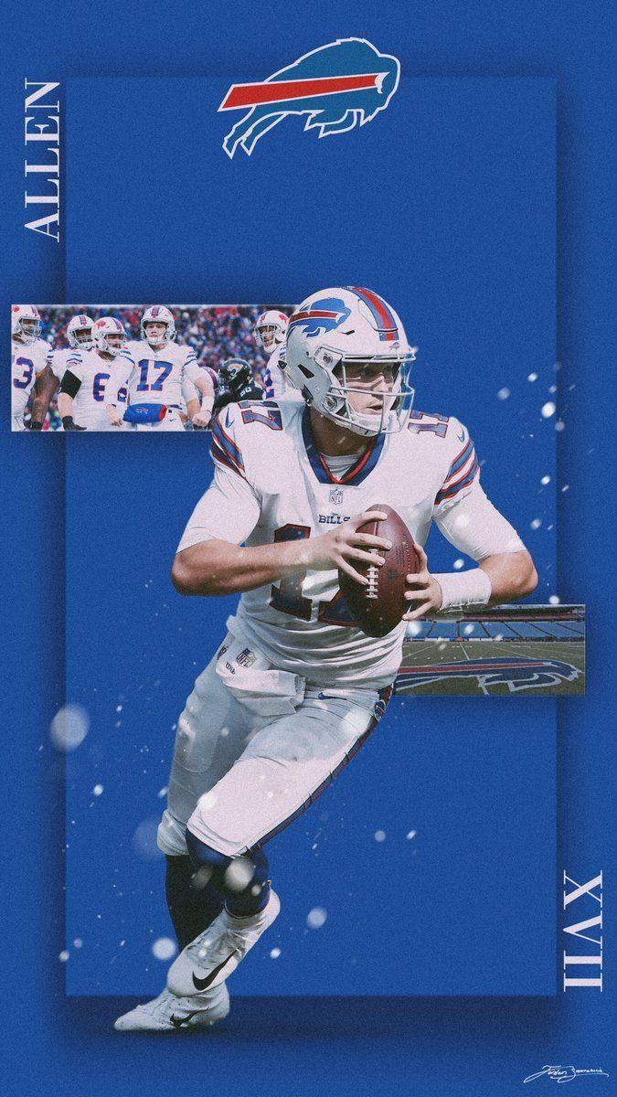 Josh Allen quarterback Buffalo Bills american football NFL Joshua  Patrick Allen HD wallpaper  Peakpx