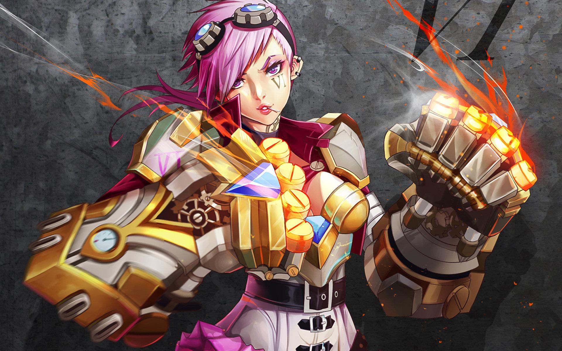 1920x1200 VI (League Of Legends) wallpaper 1920x1200 desktop background