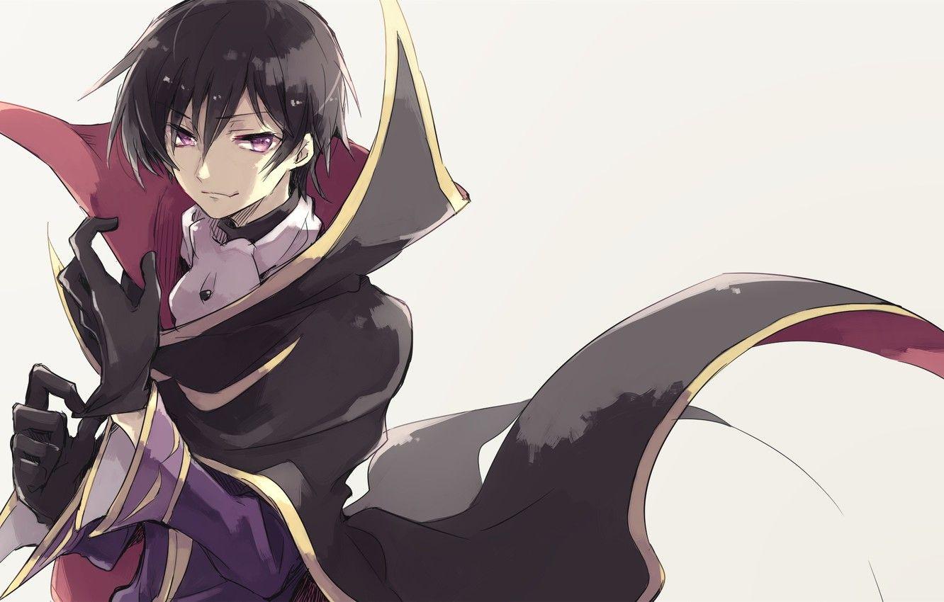 1332x850 Wallpaper look, guy, code geass, lelouch lamperouge, Lilus, Plas