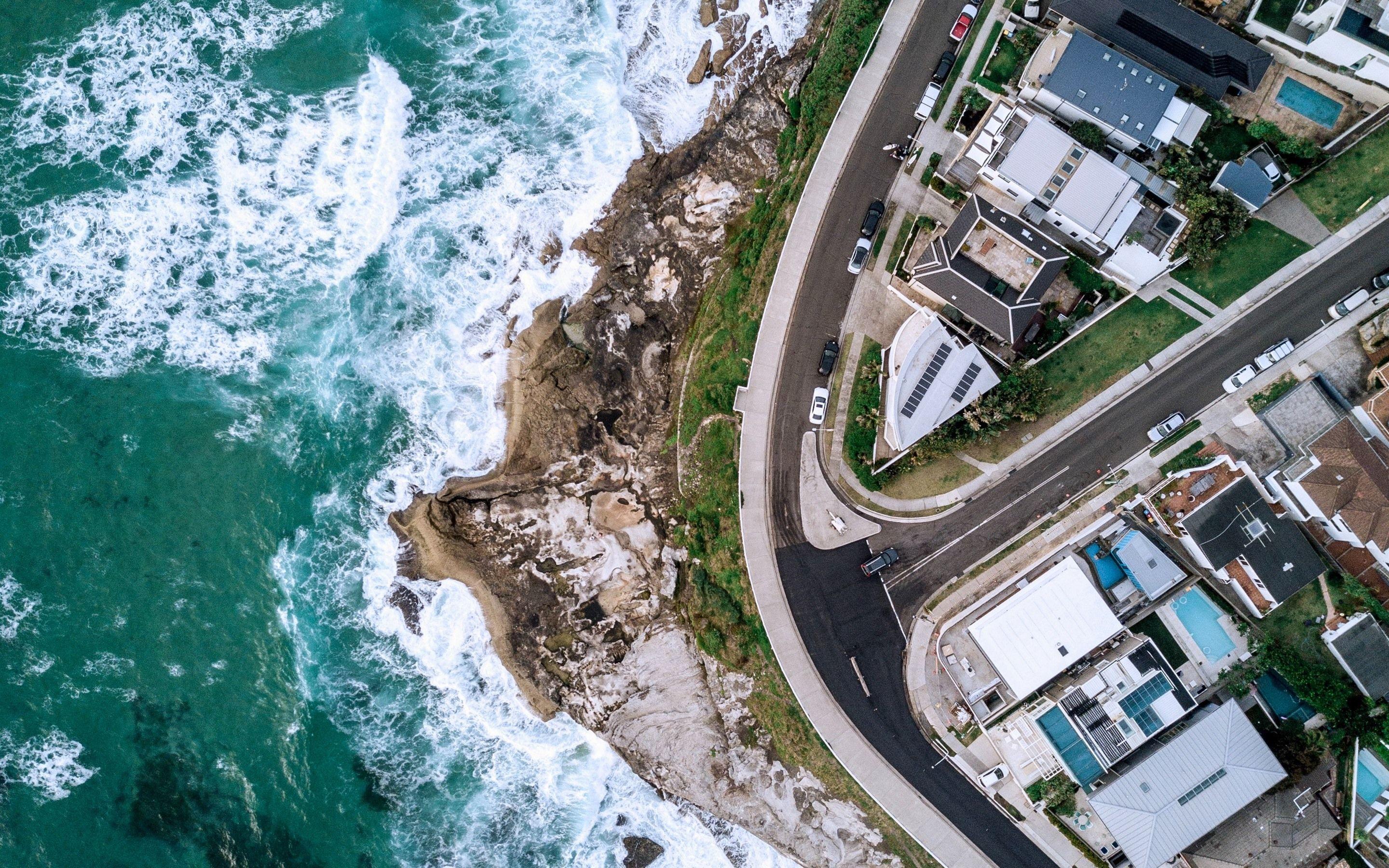 2880x1800 Drone Aerial View Photography Wallpaper