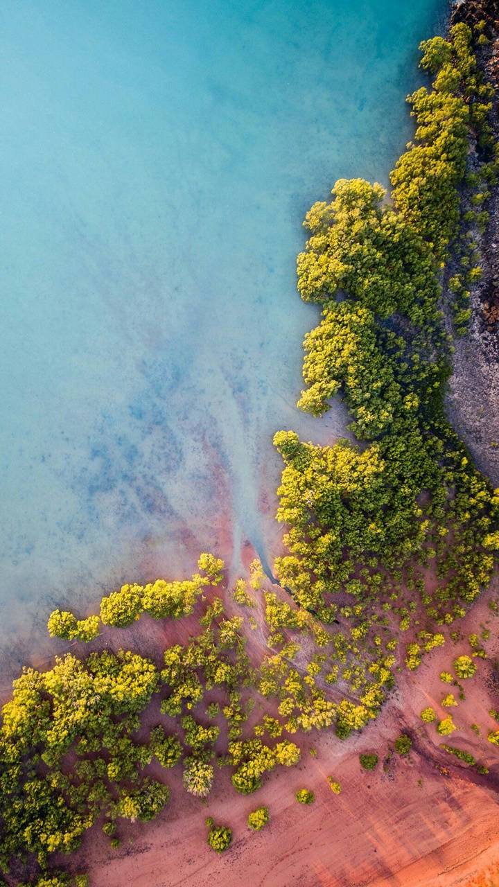 720x1280 Drone photography wallpaper