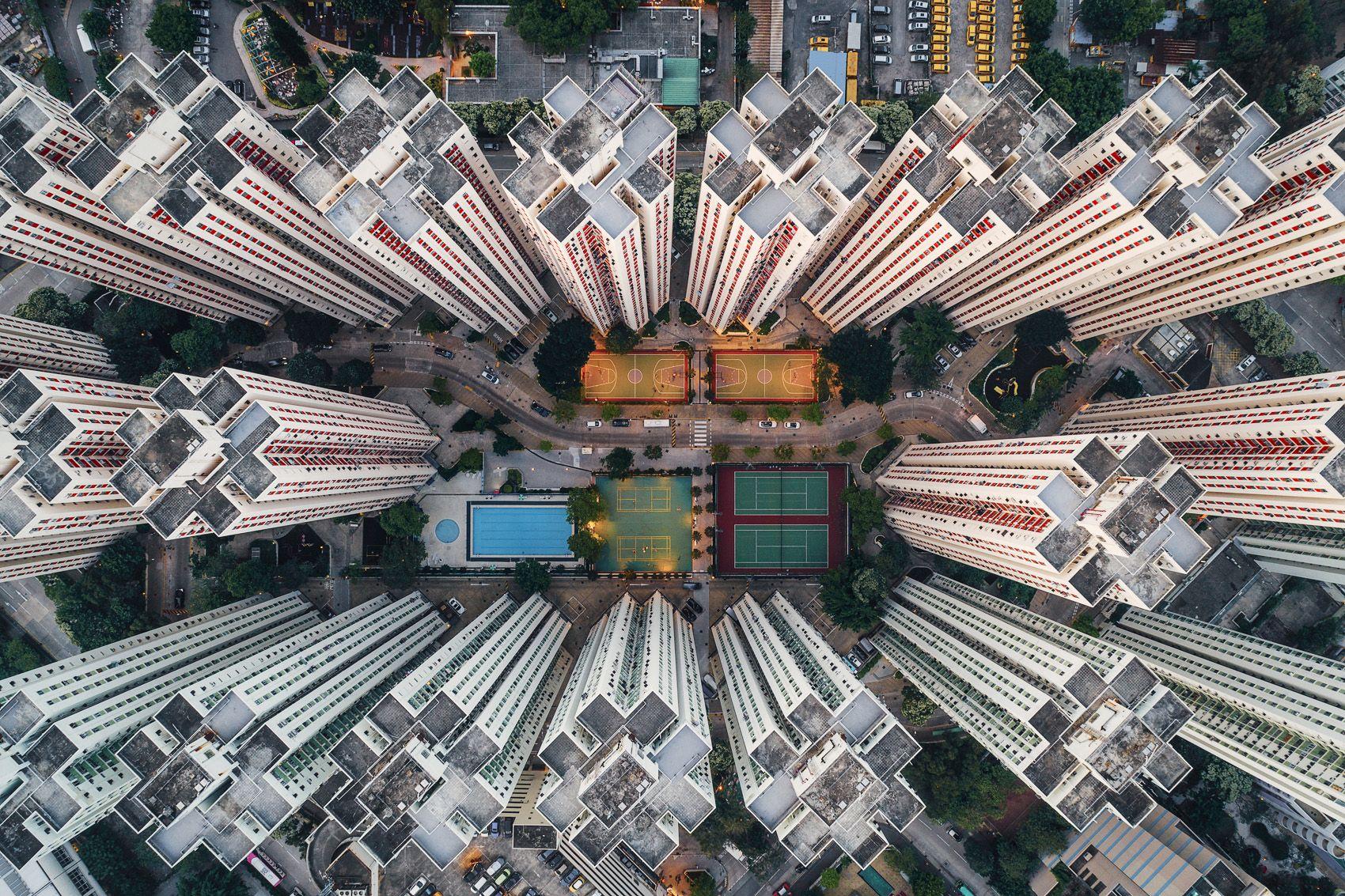 1700x1133 #Hong Kong, #architecture, #cityscape, #skyscraper, #drone