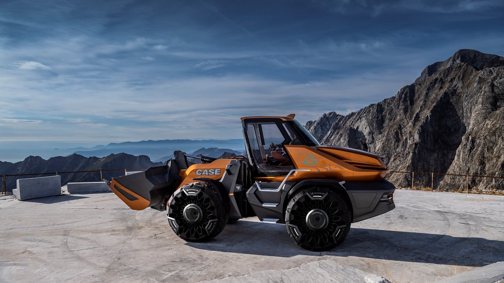 1920x1080 CASE Construction Equipment Unveils Methane Powered Wheel Loader Concept