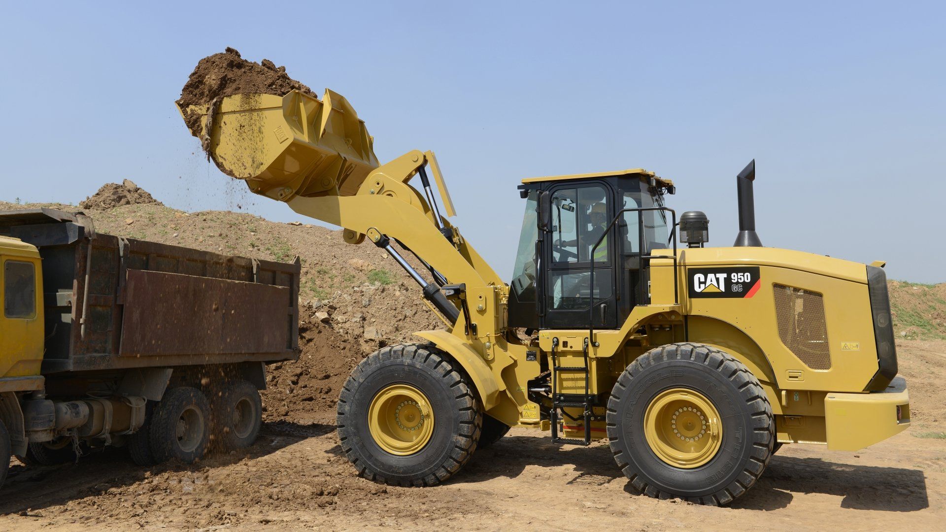 1920x1080 Download Caterpillar 950GC Vehicle Wheel Loader 4k Ultra HD Wallpaperx4163
