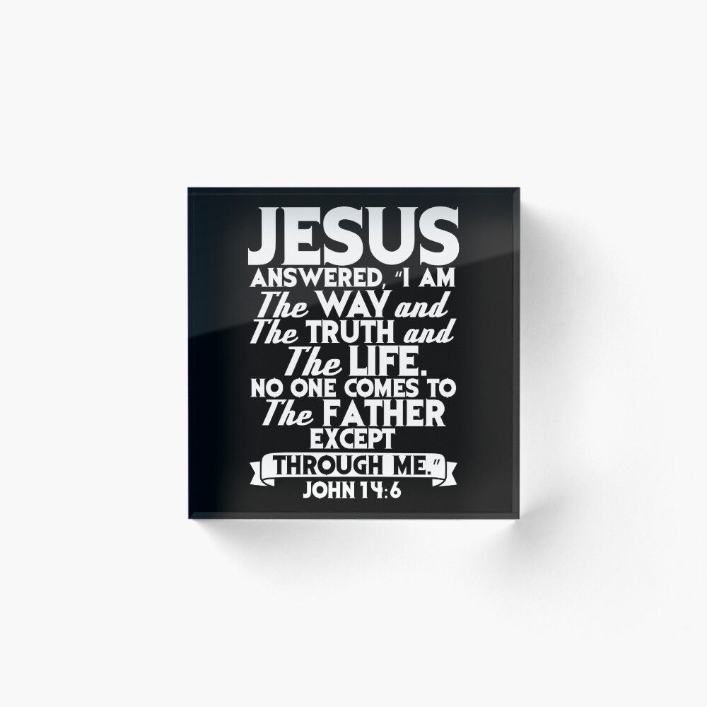 1000x1000 John 14:6 I Am The Way The Truth The Life Journal