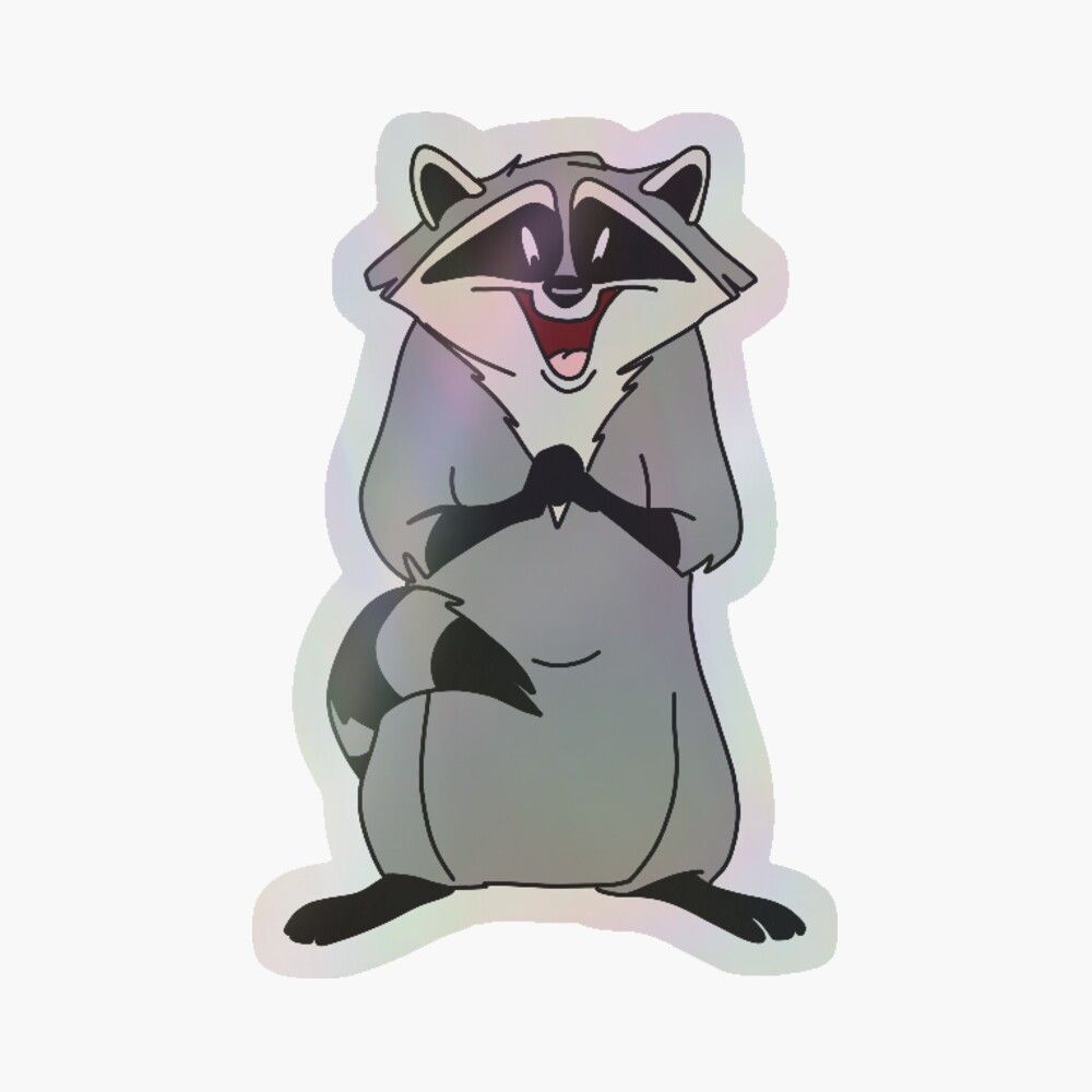 1000x1000 Pocahontas's meeko Greeting Card