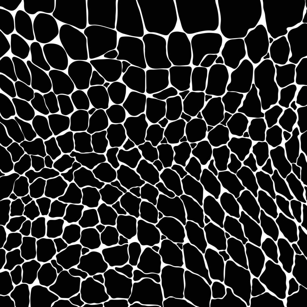 980x980 Crocodile or alligator skin print pattern. Monochrome leather fashion, wallpaper or background and more