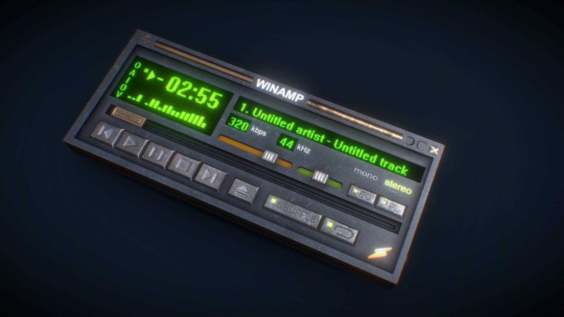 1920x1080 WINAMP model by Sladegeorg [af29196]