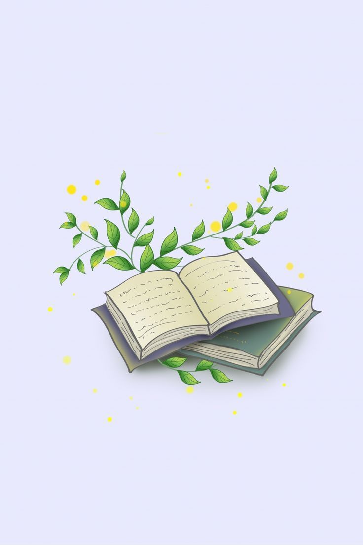 736x1104 Book Minimalist Poster Background. Book illustration art, Floral poster, Book wallpaper