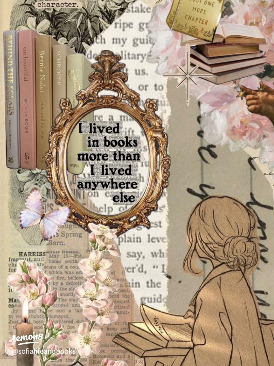 1080x1442 ✨ My Top Picks: Aesthetic Bookish Wallpaper for Your Phone!