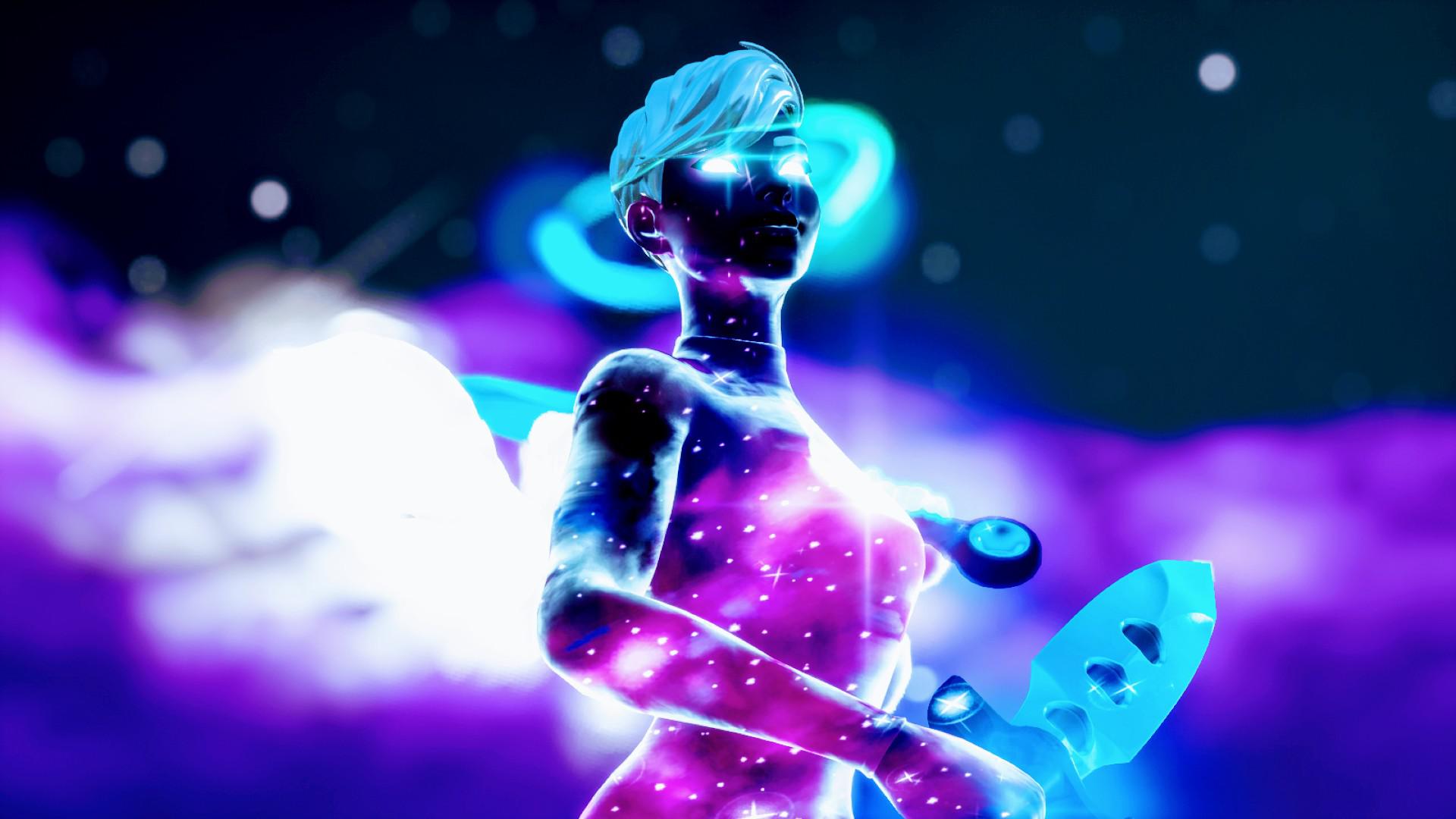 1920x1080 Celestial Angel. Galaxy Scout