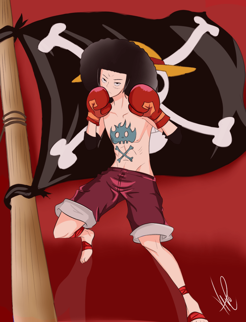 960x1256 Afro Luffy VeronicaChungaCancho ART street