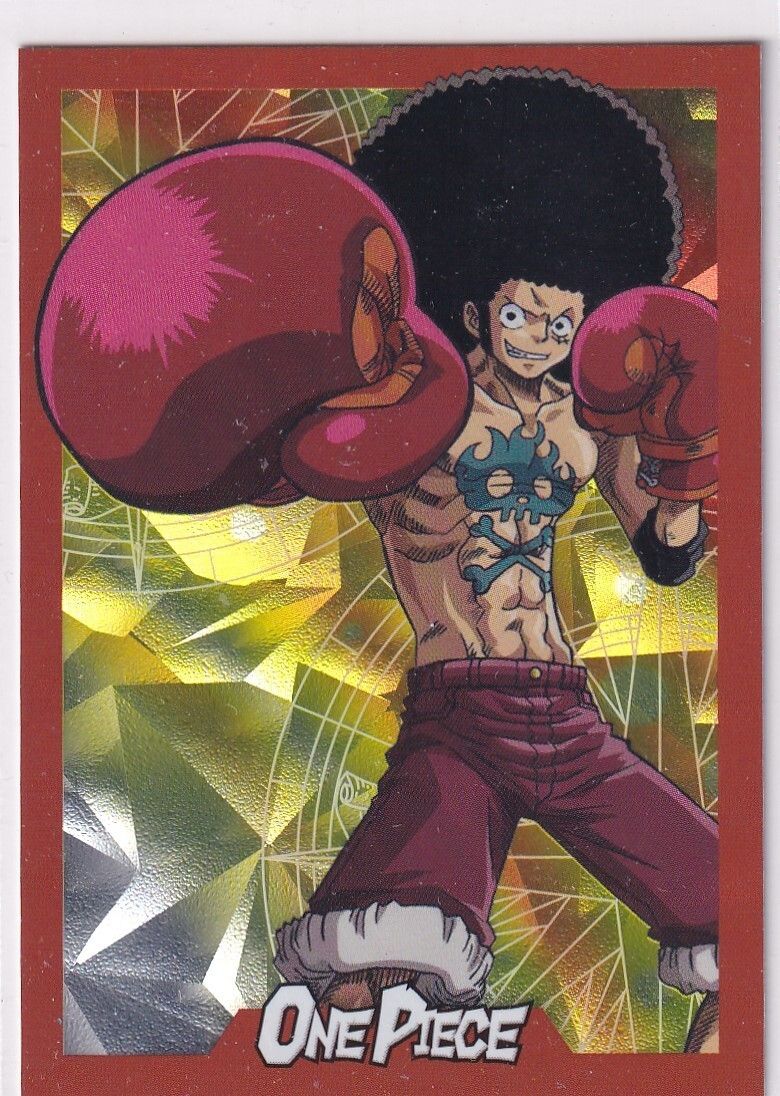 780x1096 Panini One Piece 25th Anniversary Karte Nr. 3 Monkey D. Ruffy Rainbow Parallel