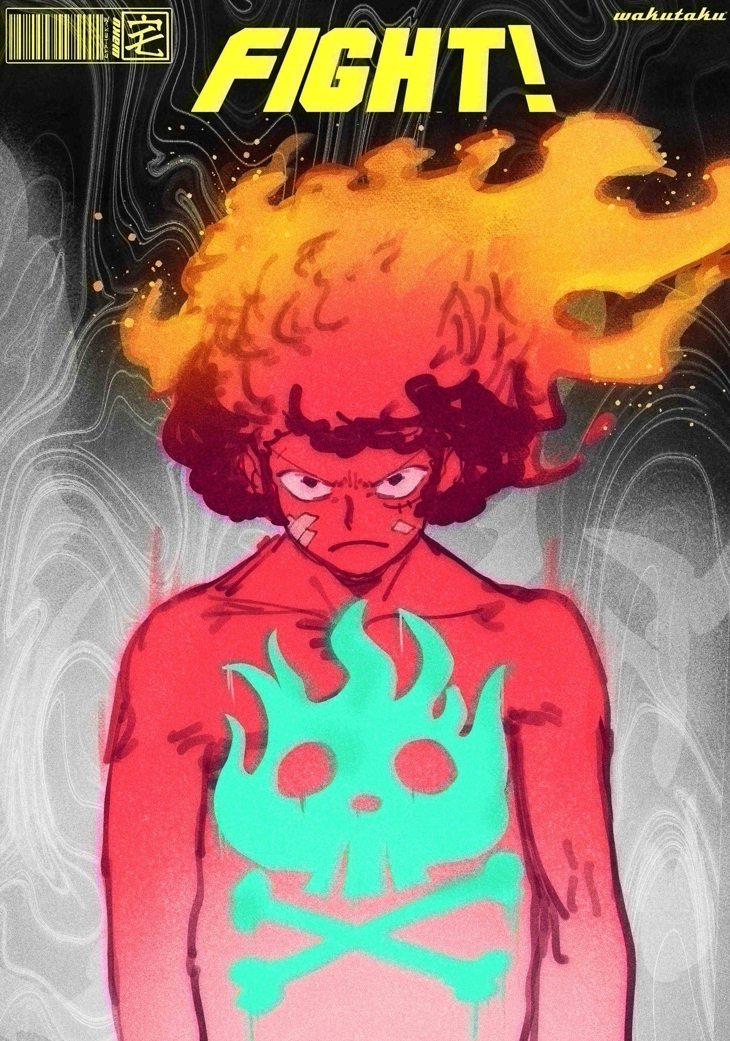 1436x2048 Monkey D. Luffy PIECE by Wakutaku Anime Image Board