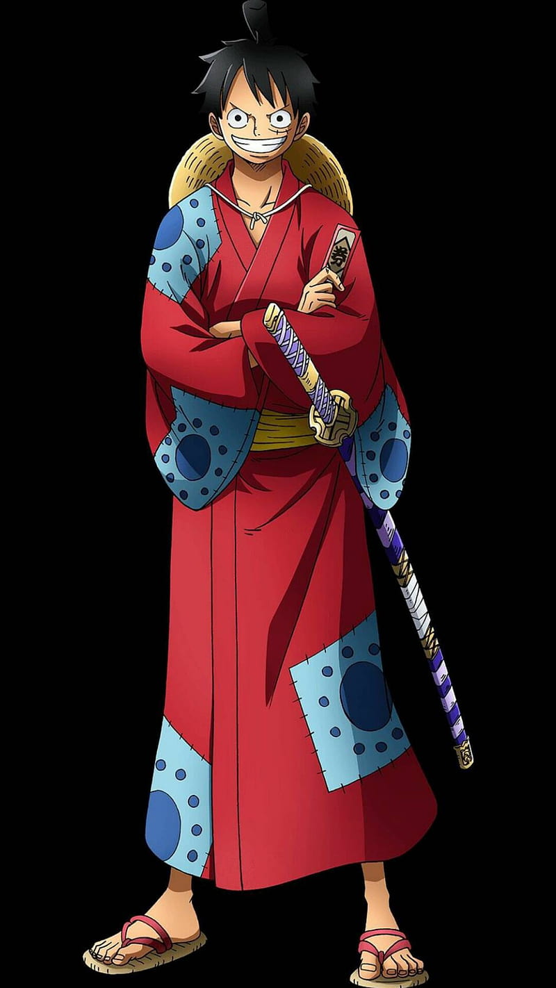 800x1422 One Piece Luffy, anime, luffy, monkey d luffy, mugiwara, one piece, wano, HD phone wallpaper