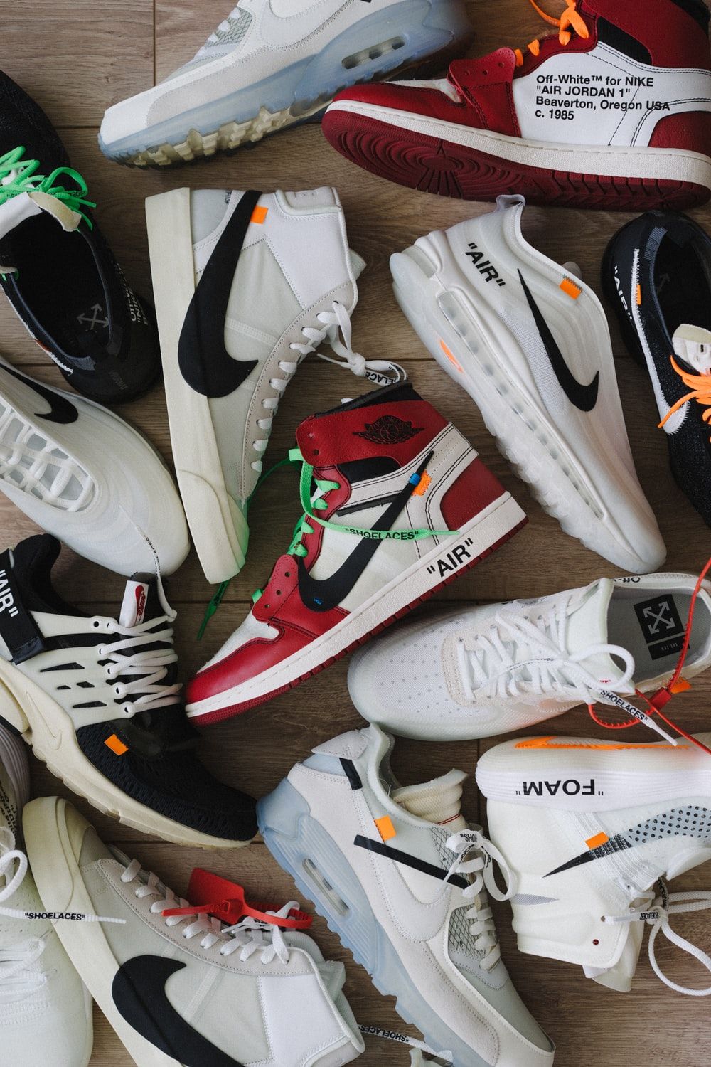 1000x1500 Shoe Collection Wallpaper