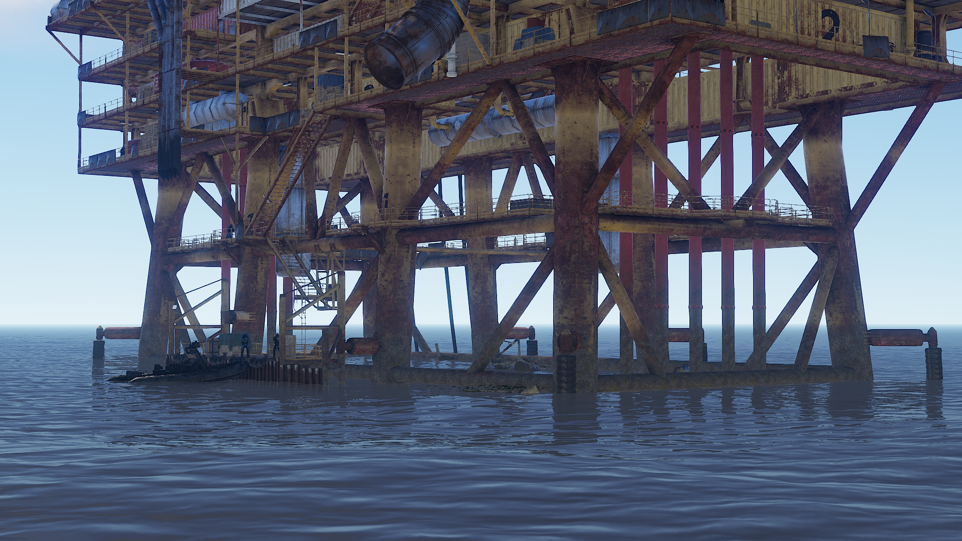 1920x1080 RUST Large Oil Rig Monument Guide, Crates, Timers