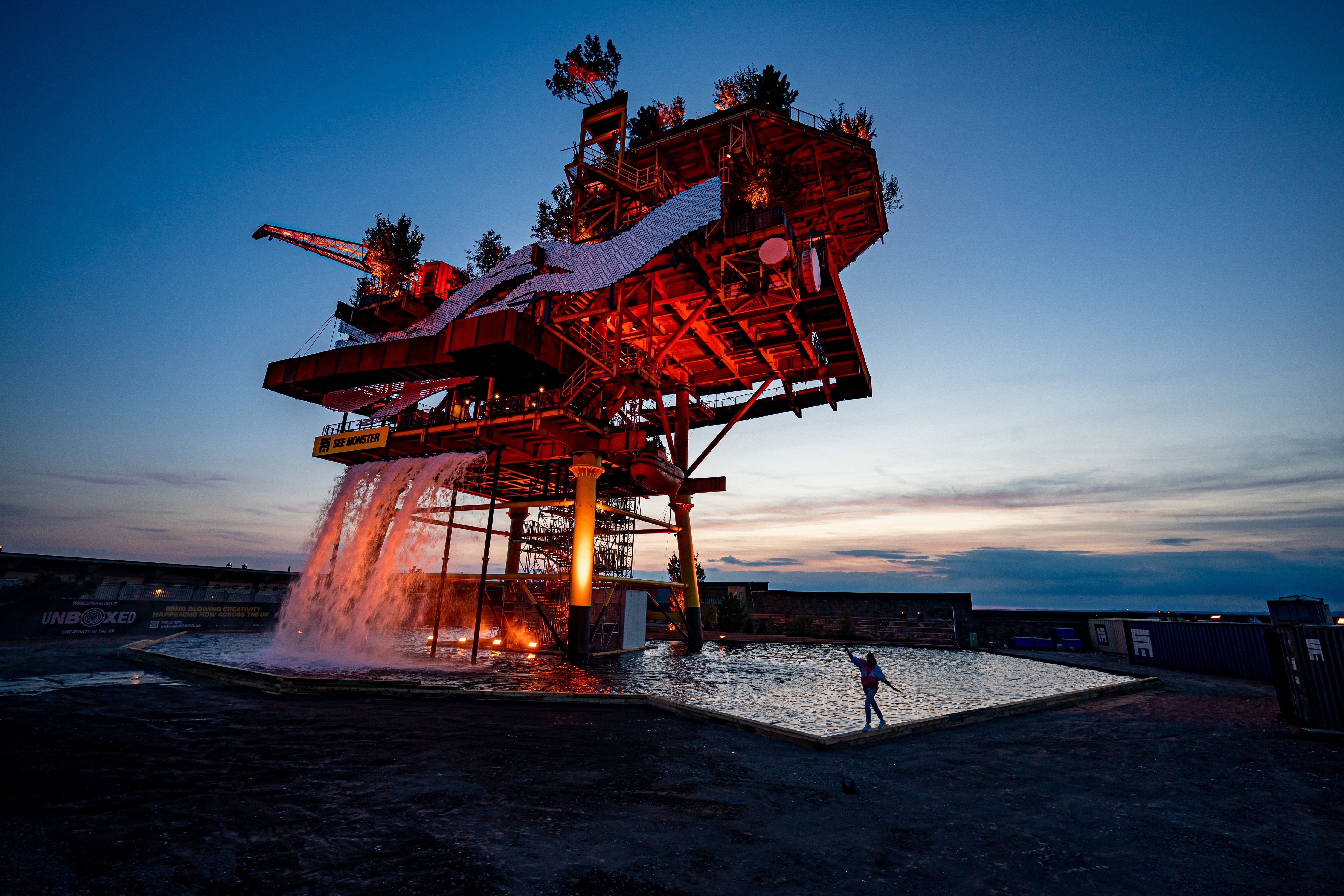 5839x3893 Decommissioned oil rig to reopen as public art installation