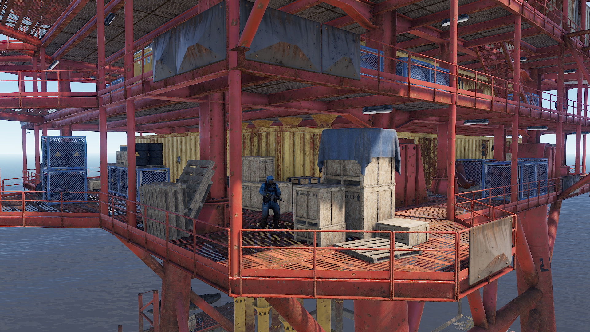 1920x1080 RUST Small Oil Rig Monument Guide, Crates, Timers!
