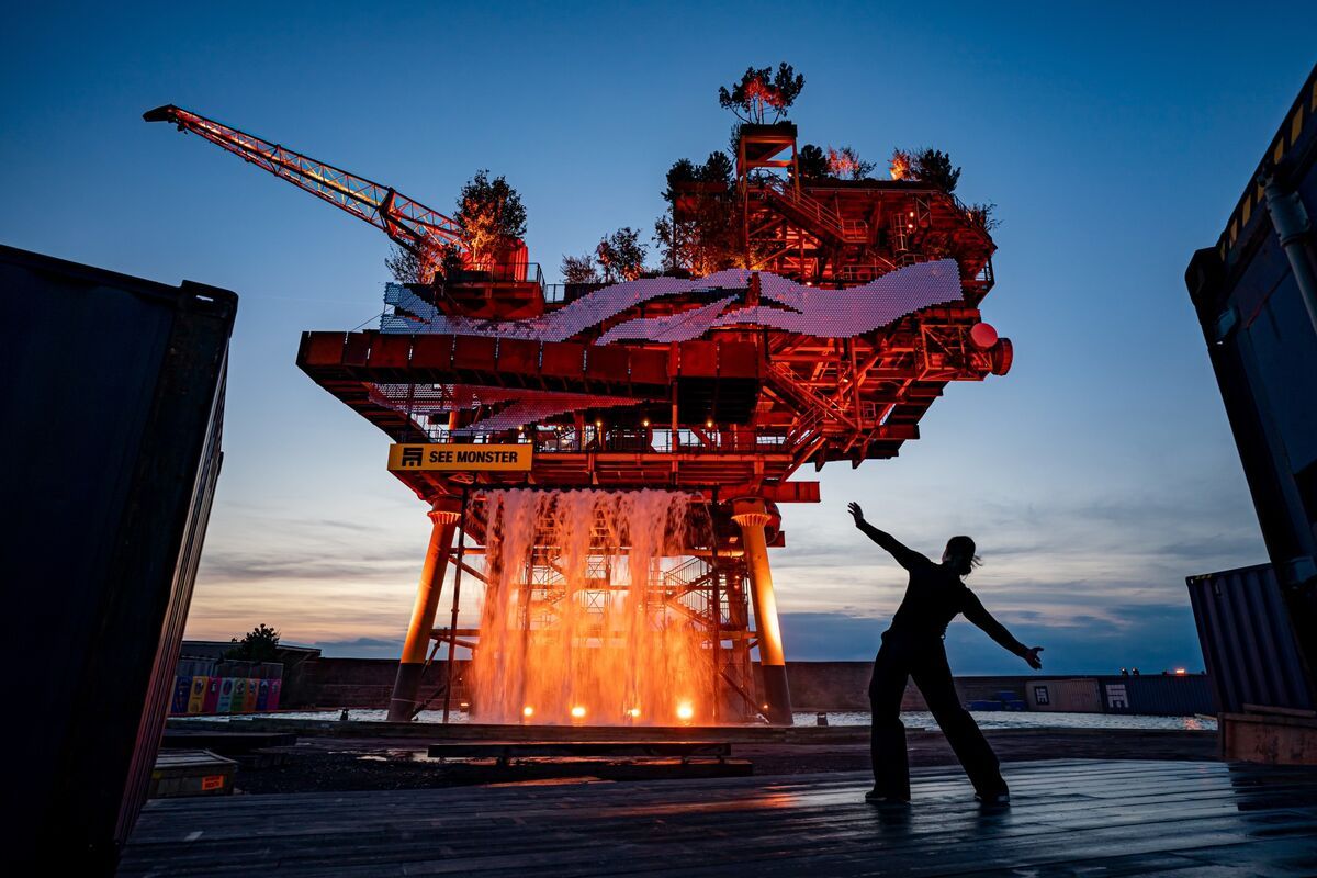 1200x800 See Monster: Weston Super Mare Oil Rig To Reopen As Public Art Installation