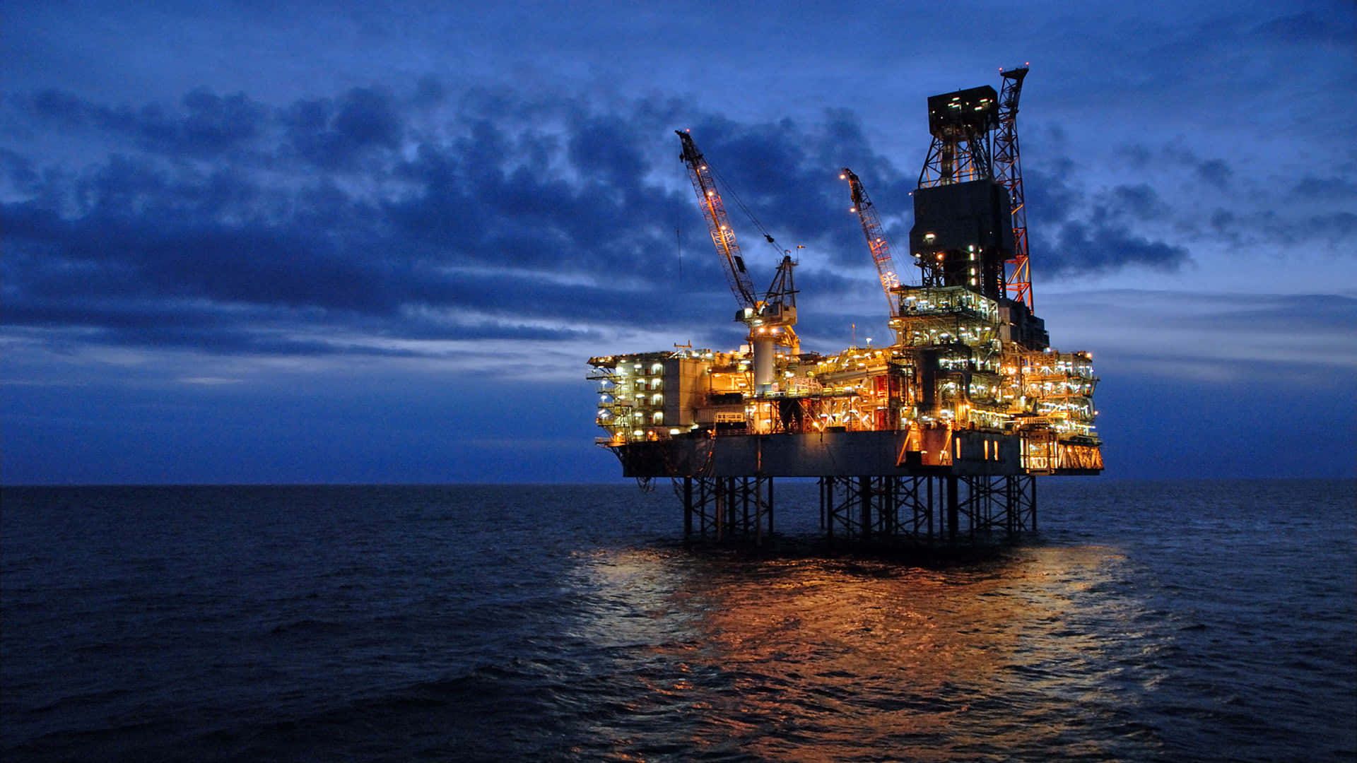 1920x1080 Download free Norway Shrink Year Big Starts Oil Rig Wallpaper