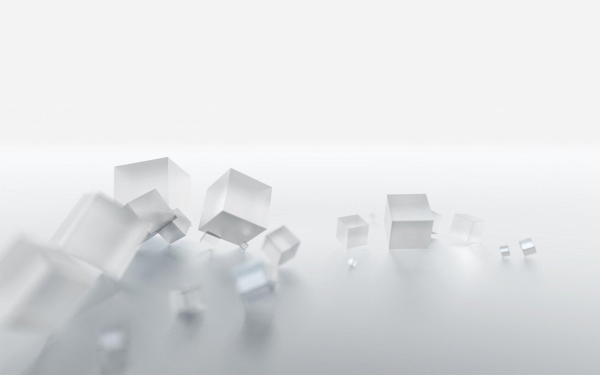 1920x1200 Cool Abstract Wallpaper, white, Cubes, Smart Phone Ultra