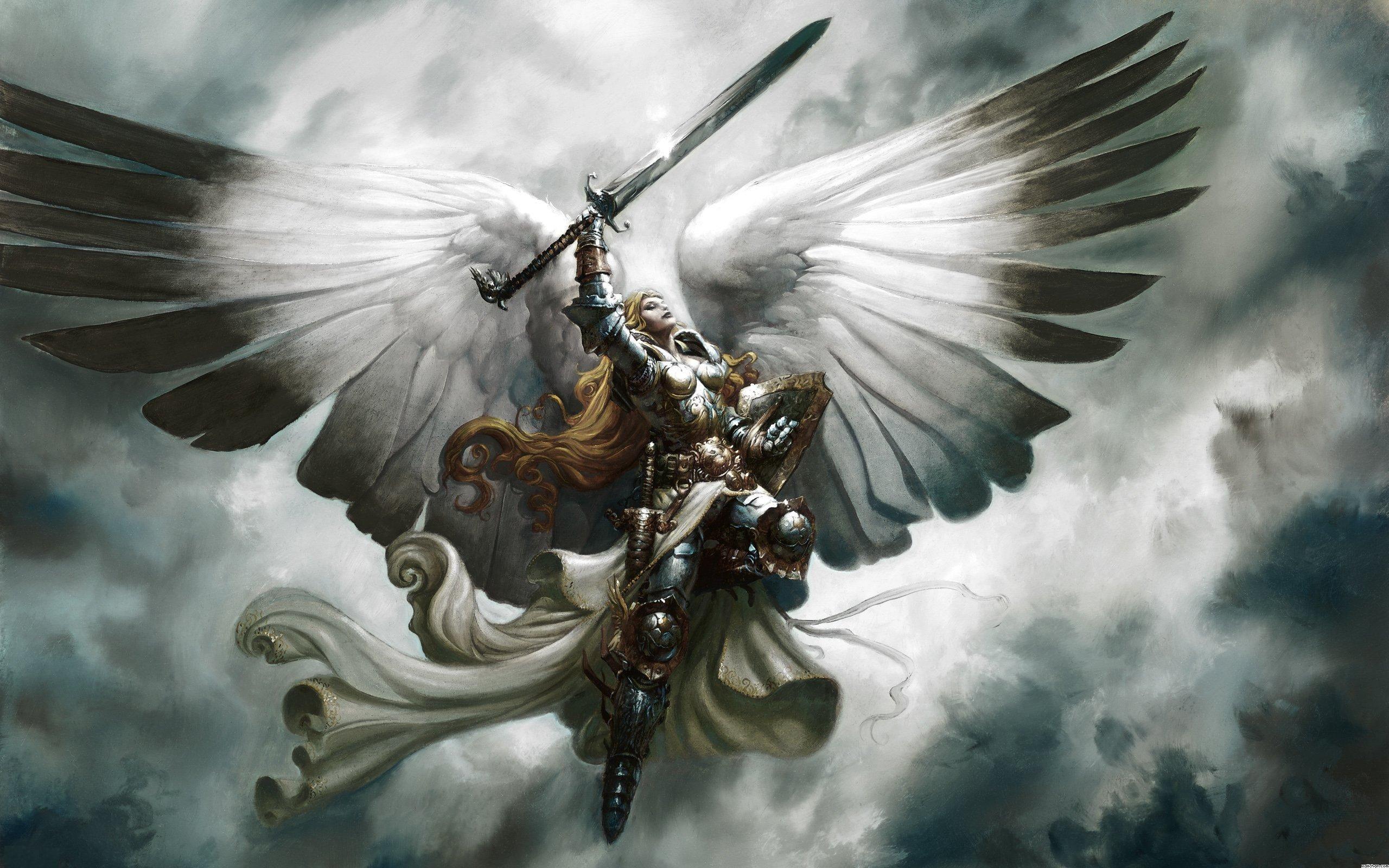 2560x1600 Magic the gathering angel wallpaperx1600