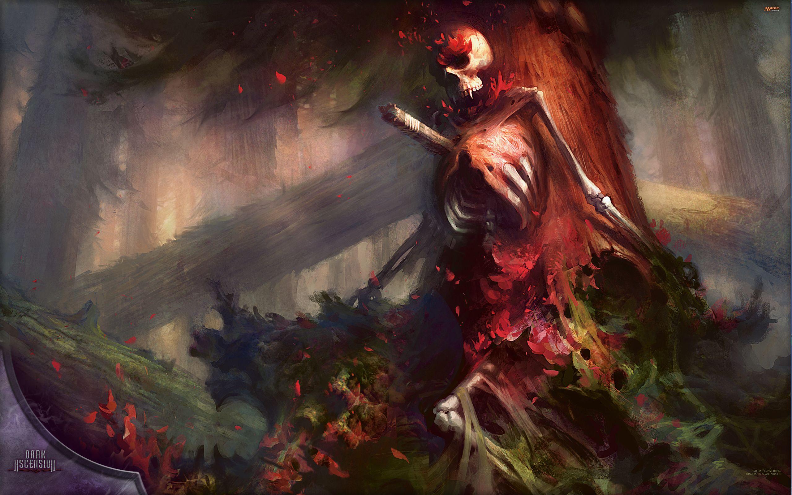 2560x1600 Wallpaper of the Week: Grim Flowering. MAGIC: THE GATHERING