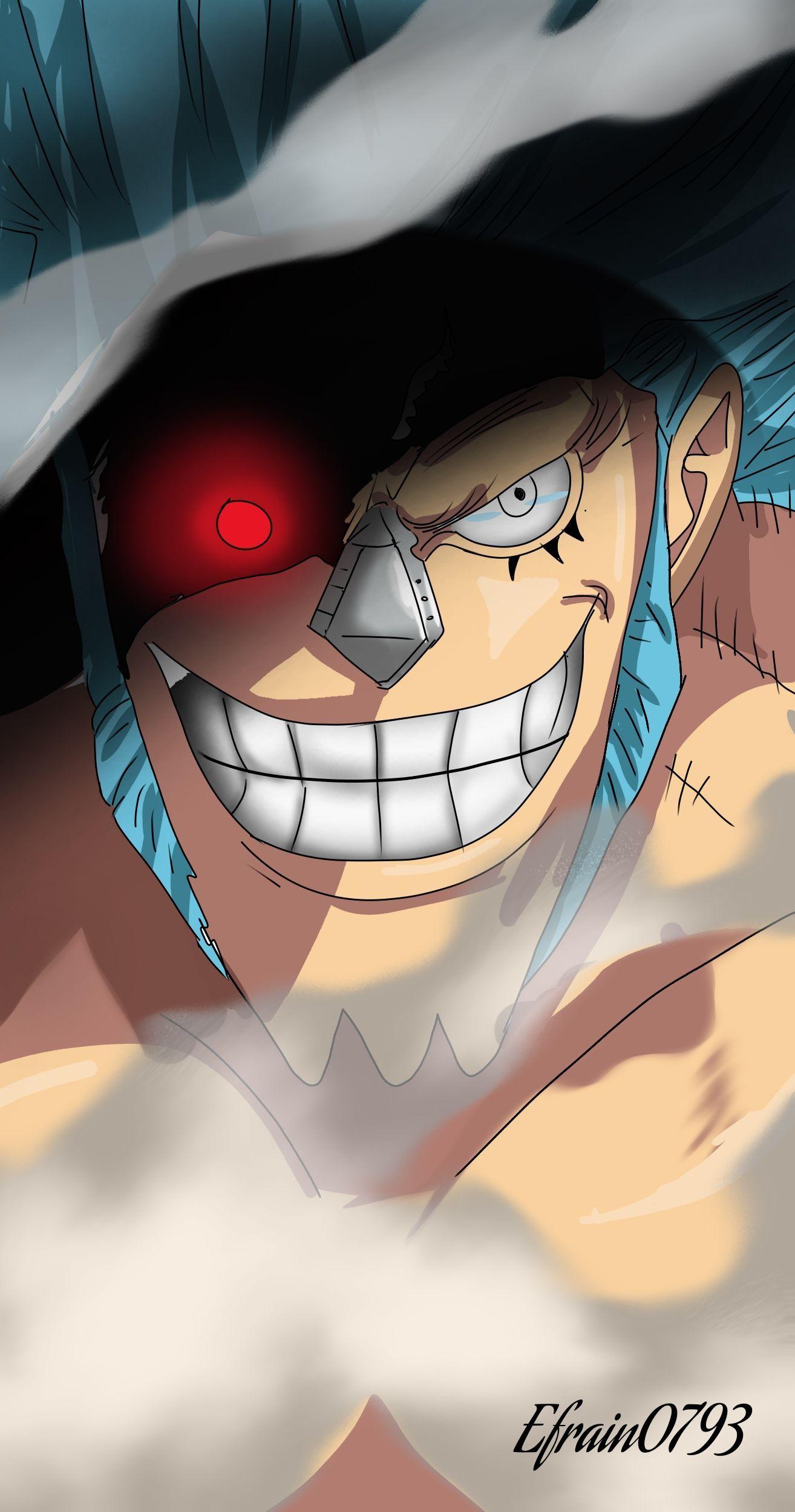 1314x2500 Franky cyborg ( wano) one piece by efrain0793 <. Personagens de