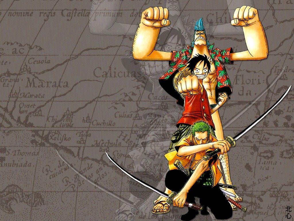 1024x768 Wallpaper Desktops: Franky One piece Wallpaper