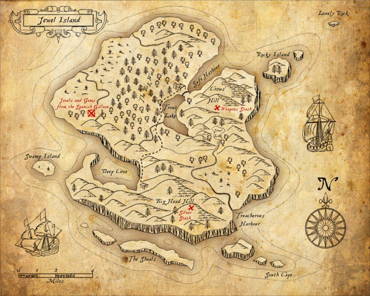 Pirate Map Wallpapers - Top Free Pirate Map Backgrounds - WallpaperAccess