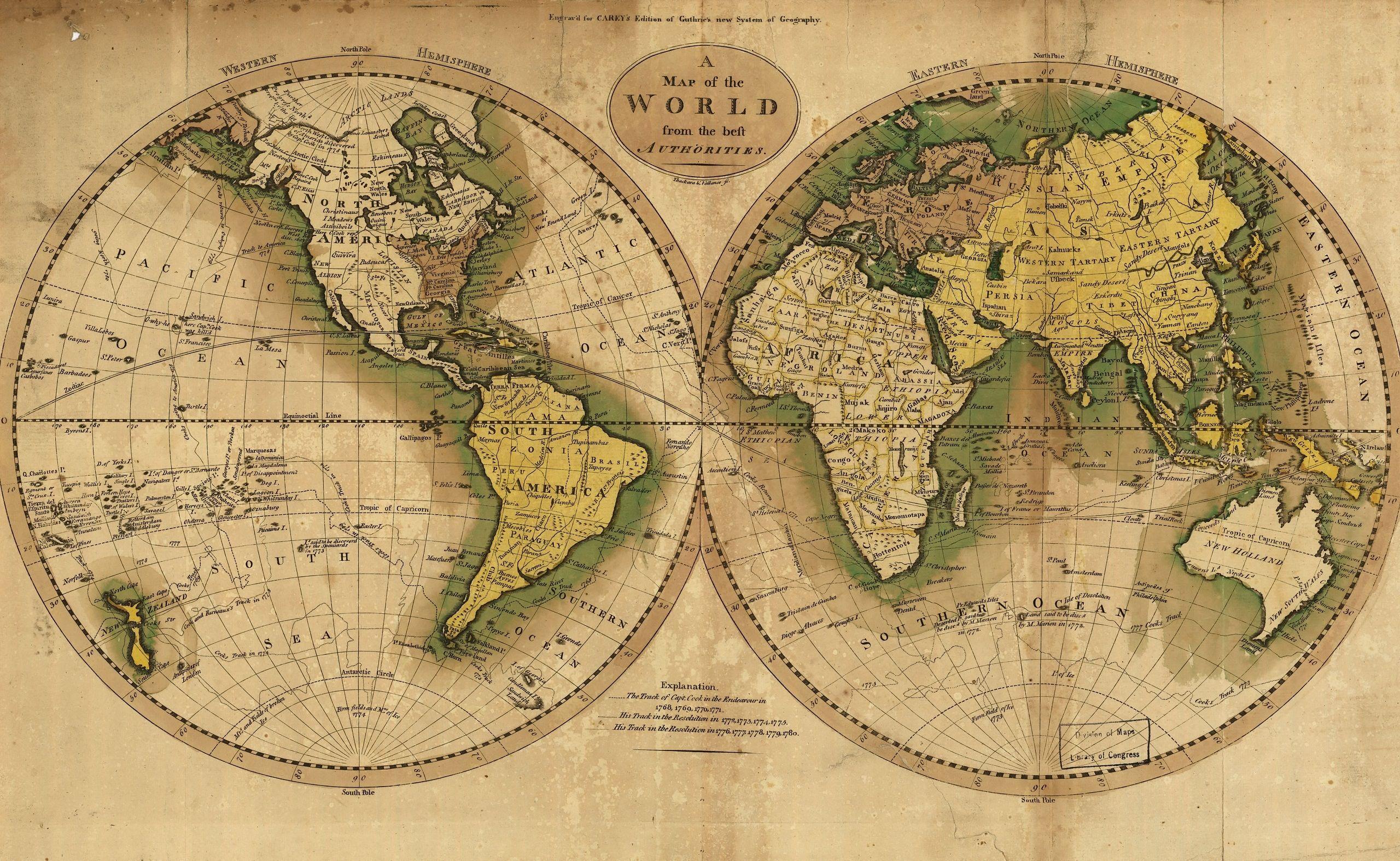 2560x1574 Free download Very old map of the World wallpaper and image