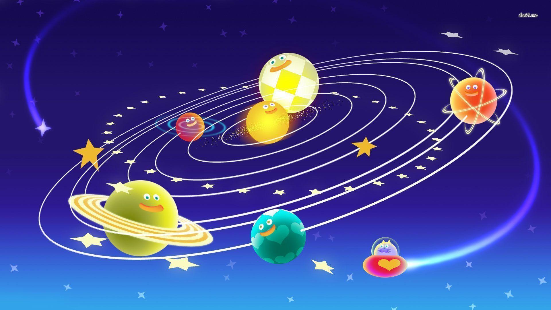 1920x1080 Solar System Wallpaper