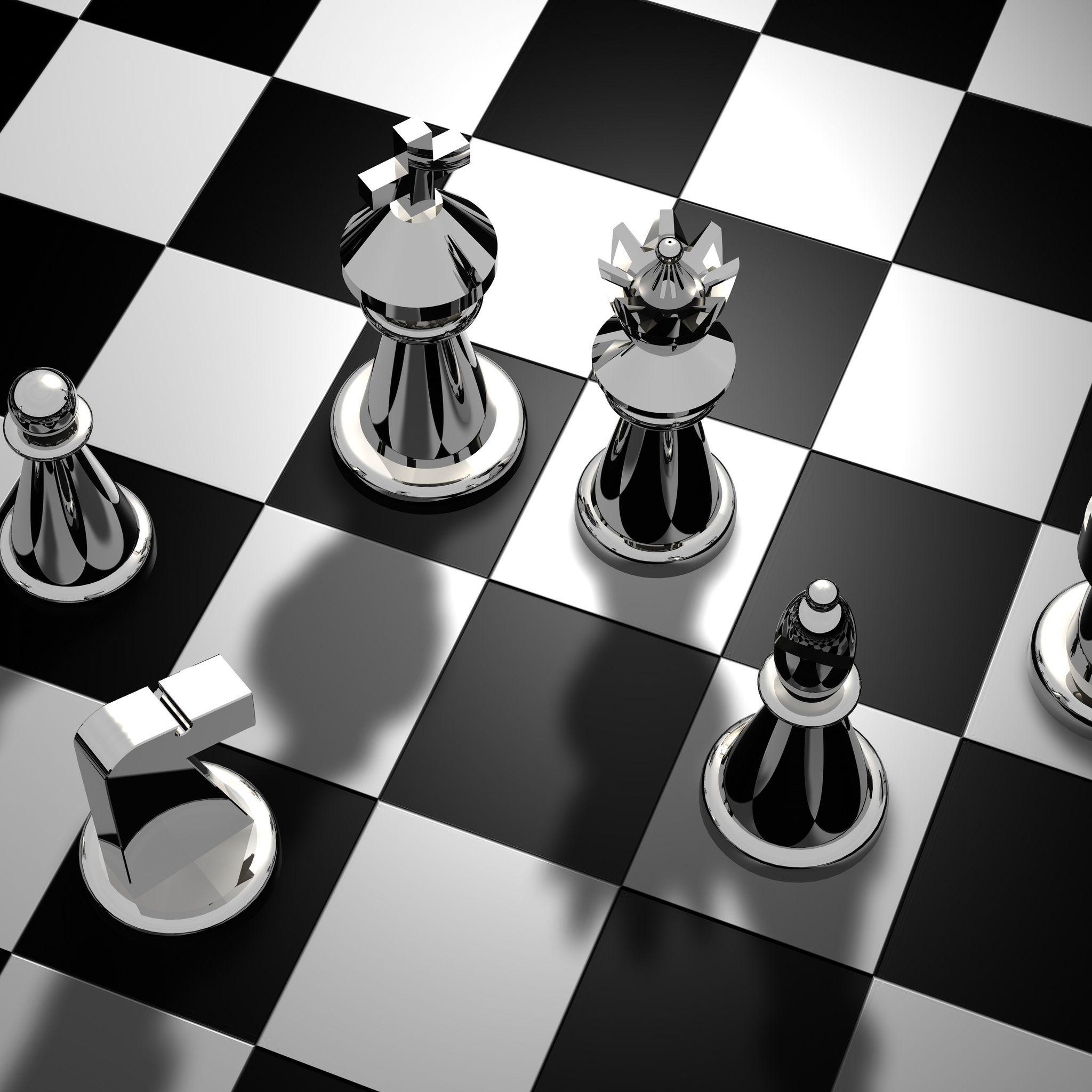 2048x2048 Chess Pieces iPad Air HD 4k Wallpaper, Image