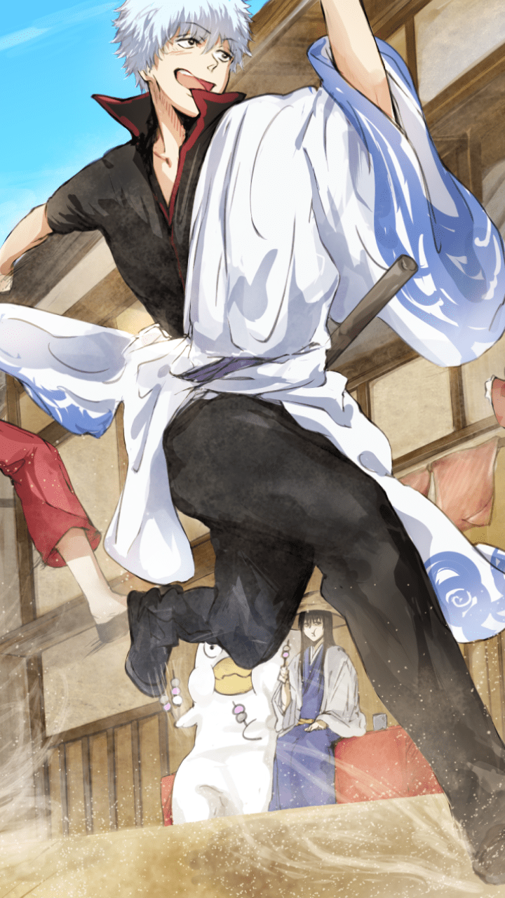 720x1280 Gintama Apple IPhone 5 (640x1136) Wallpaper