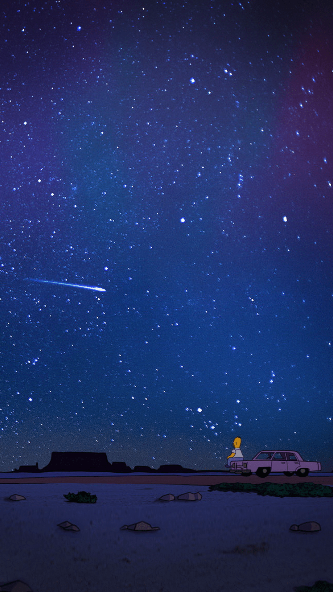 1080x1920 Blue iPhone 5 Lock Screen Wallpaper