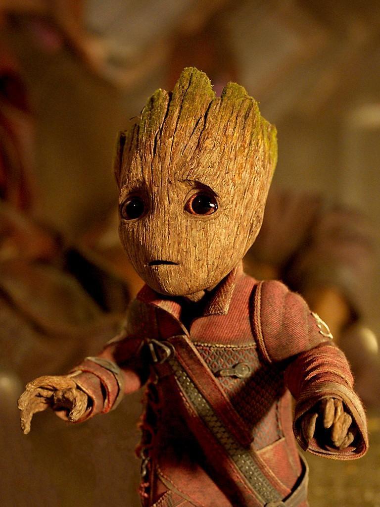 768x1024 Baby Groot Wallpaper HD for Android