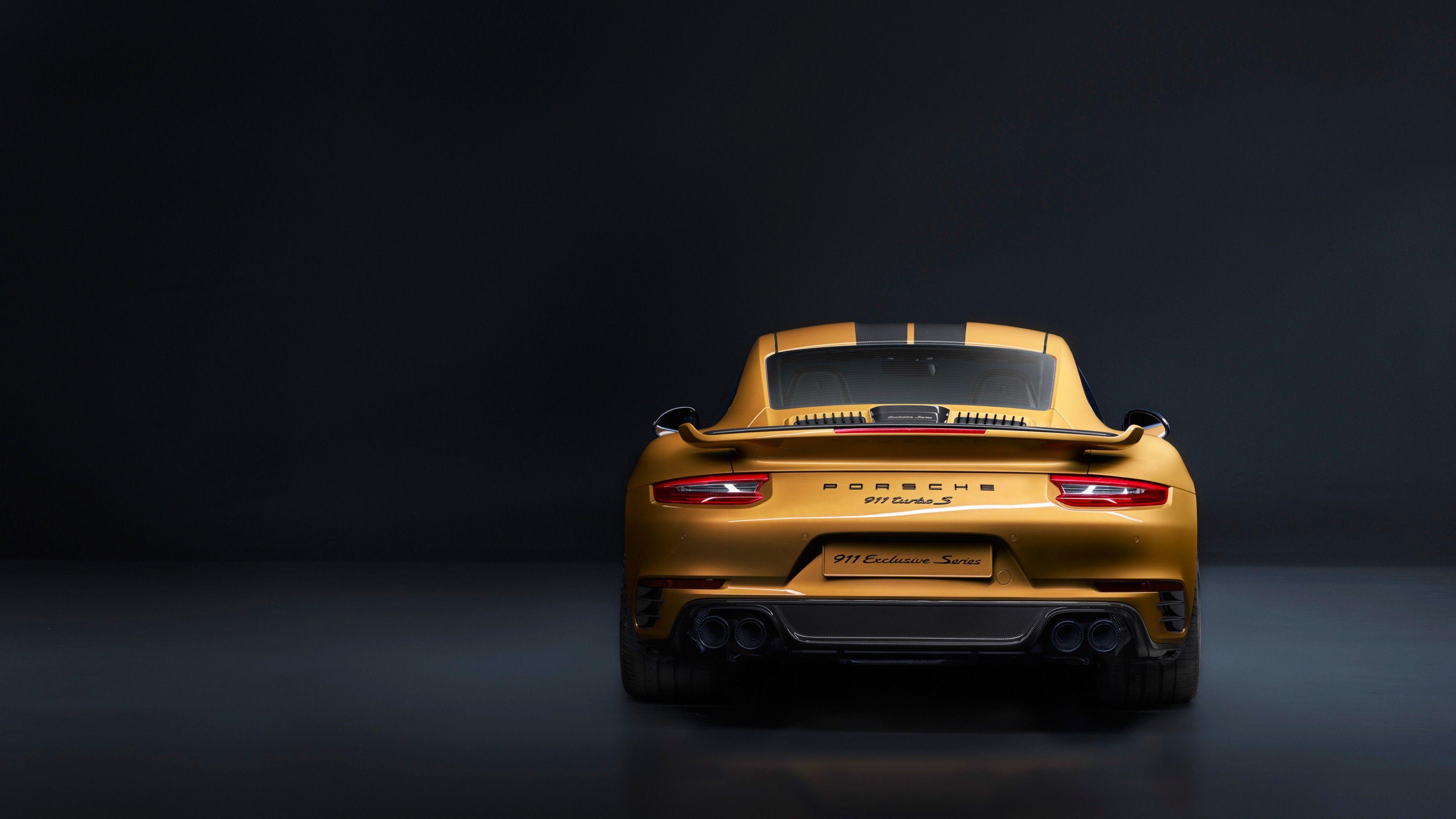 3840x2160 Wallpaper Porsche 911 Turbo S, Exclusive Series, Automotive
