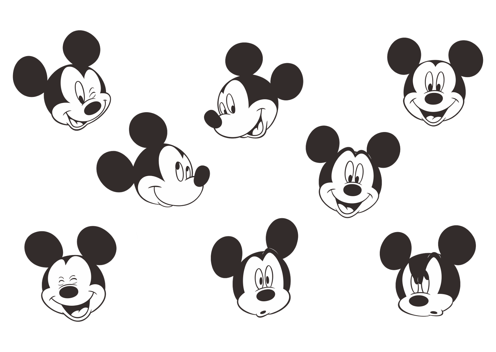 1600x1136 Free Mickey Mouse Wallpaper Black And White, Download Free Clip