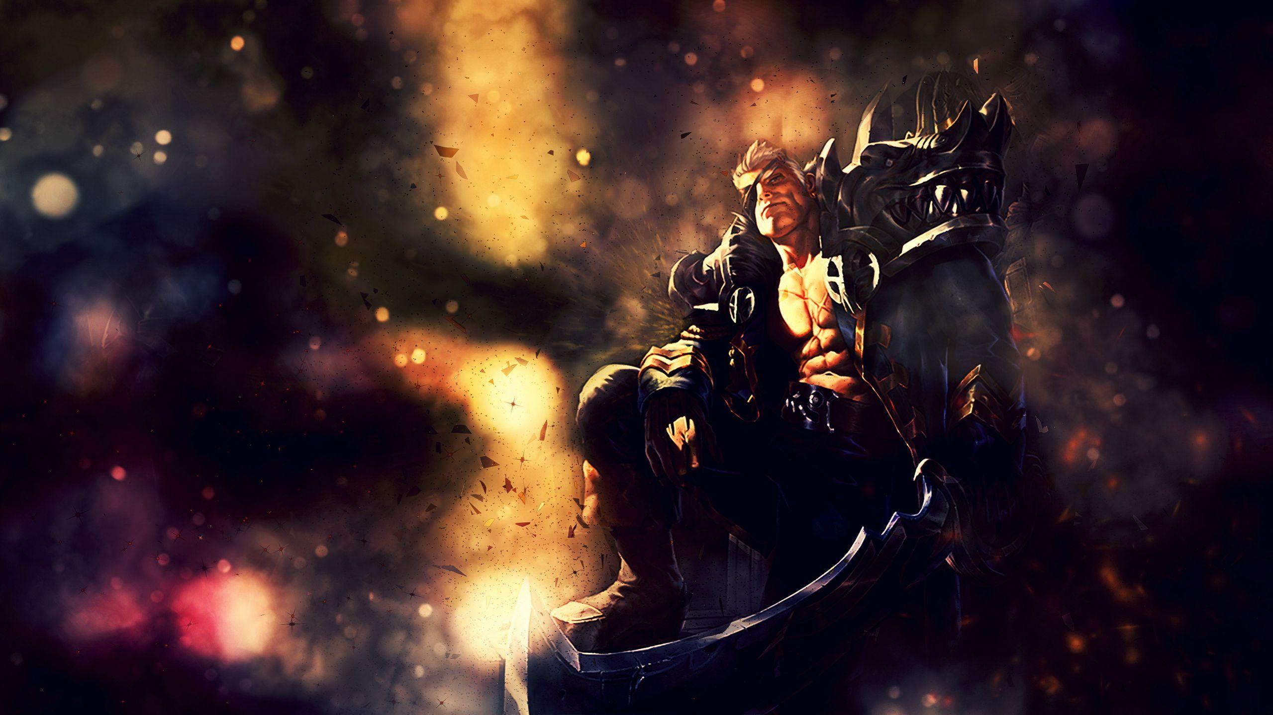 2559x1439 Garen of Legends Wallpaper