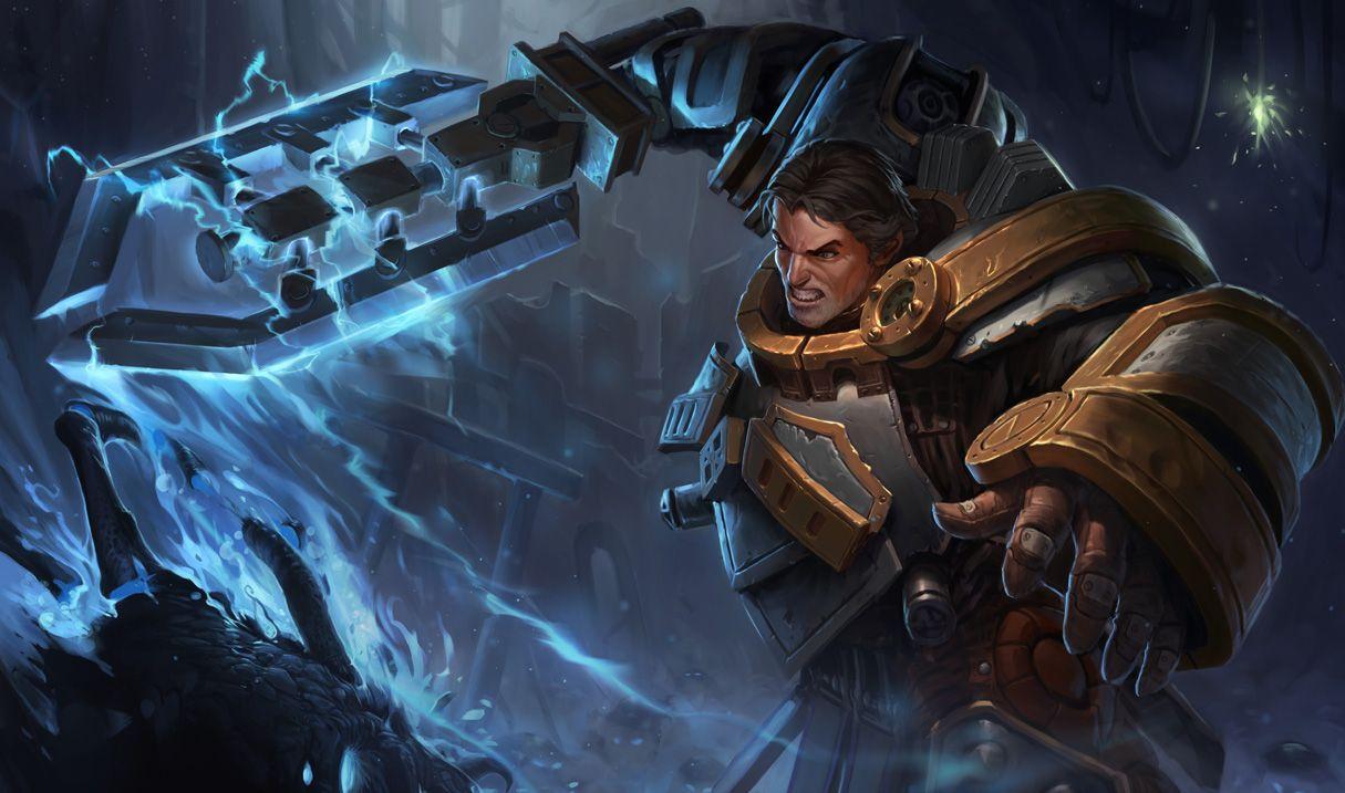 1215x717 NERFPLZ.LOL Garen Wallpaper (Chinese + American)