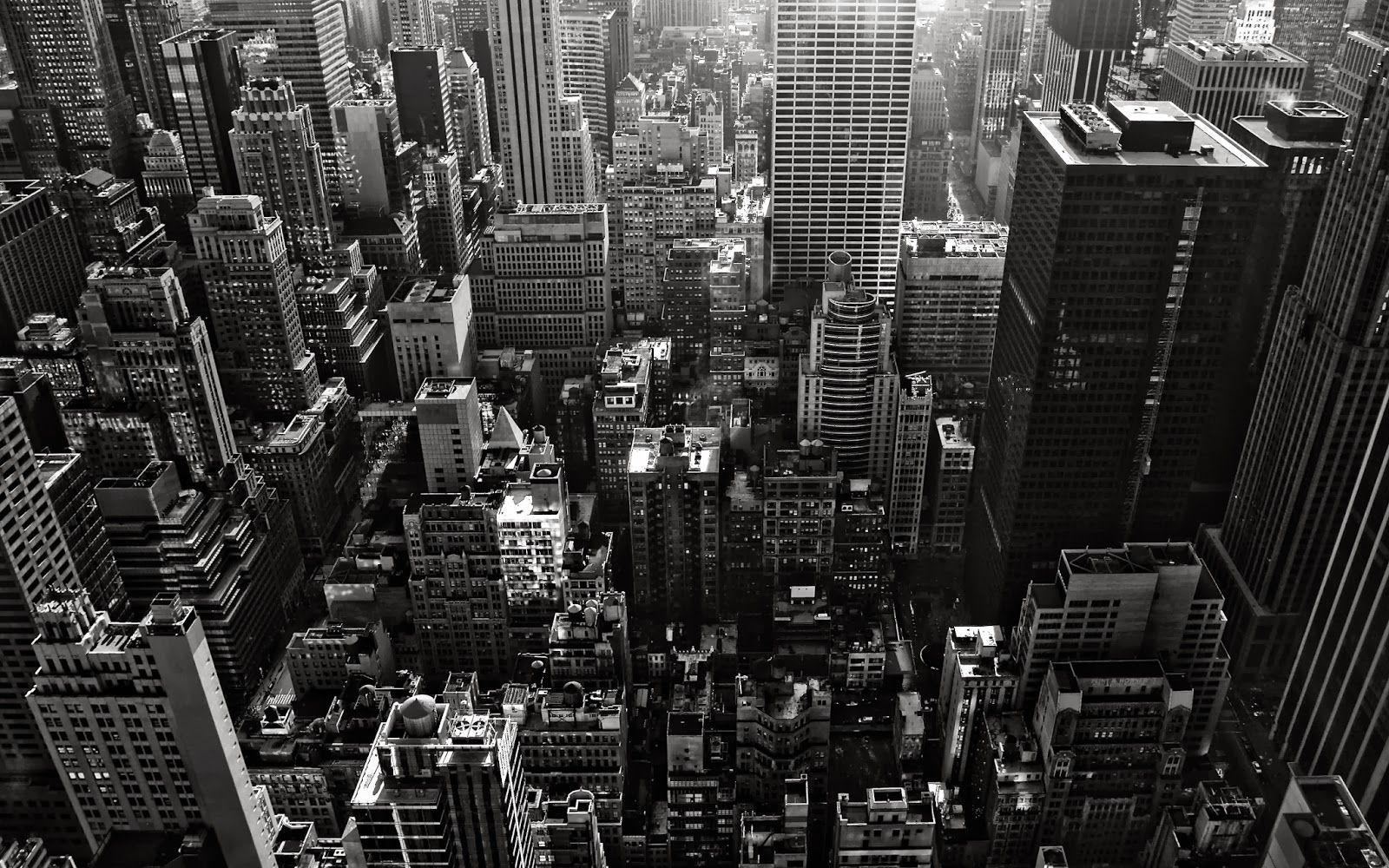 1600x1000 beautiful desktop wallpaper 2014: New York City black and white