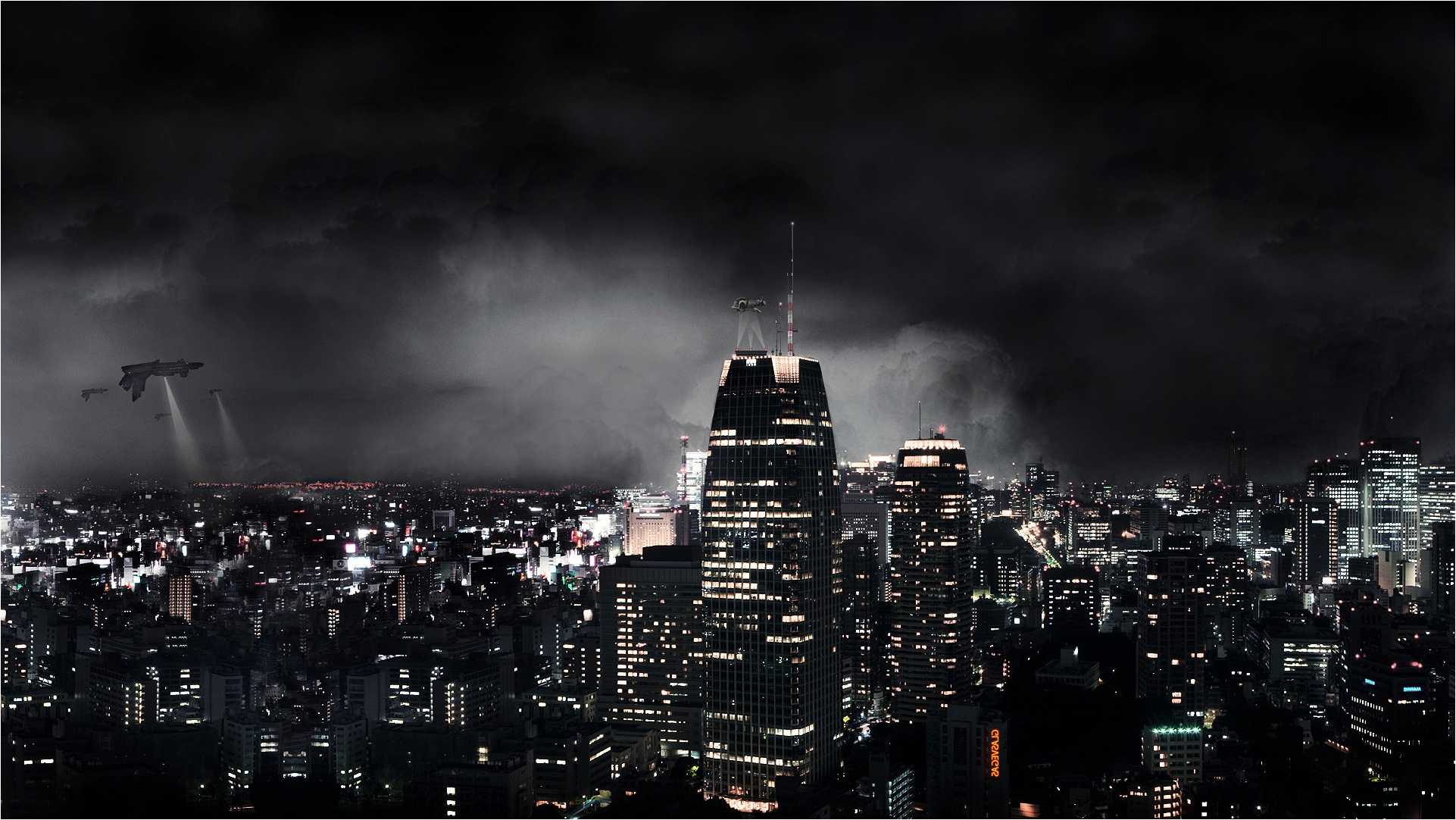 1922x1082 Dark City Wallpaper