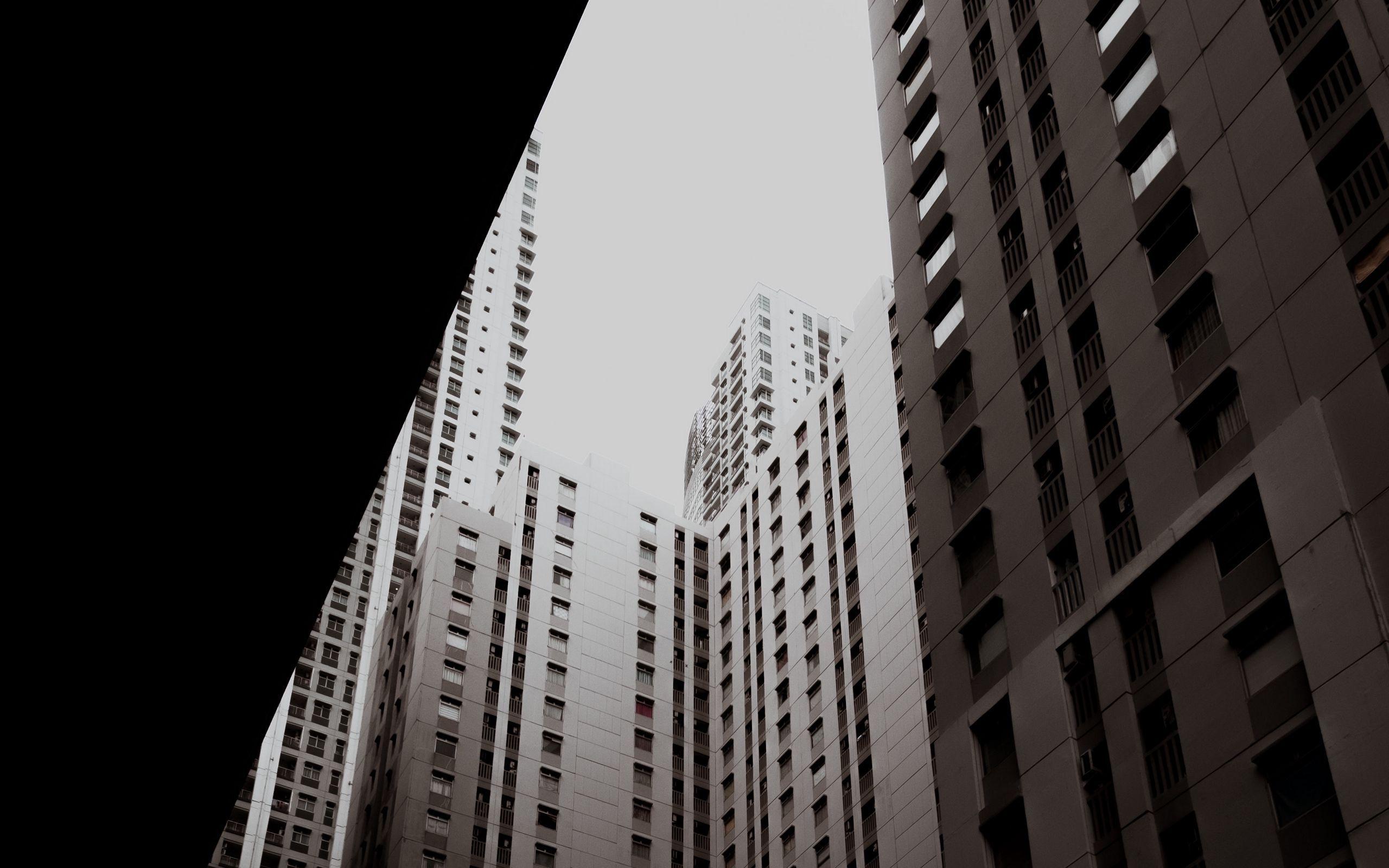 2560x1600 Download wallpaper 2560x1600 skyscraper, architecture, city, dark