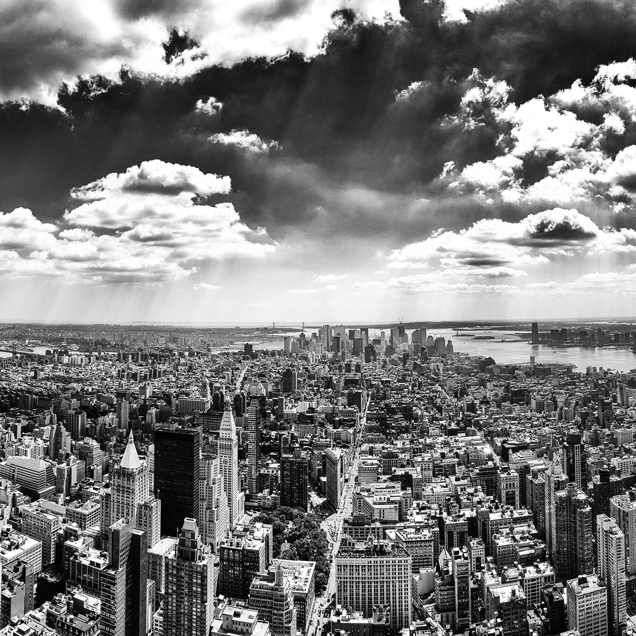2048x2047 New York City Black And White IPad 4 Wallpaper Ilikewallpaper_com