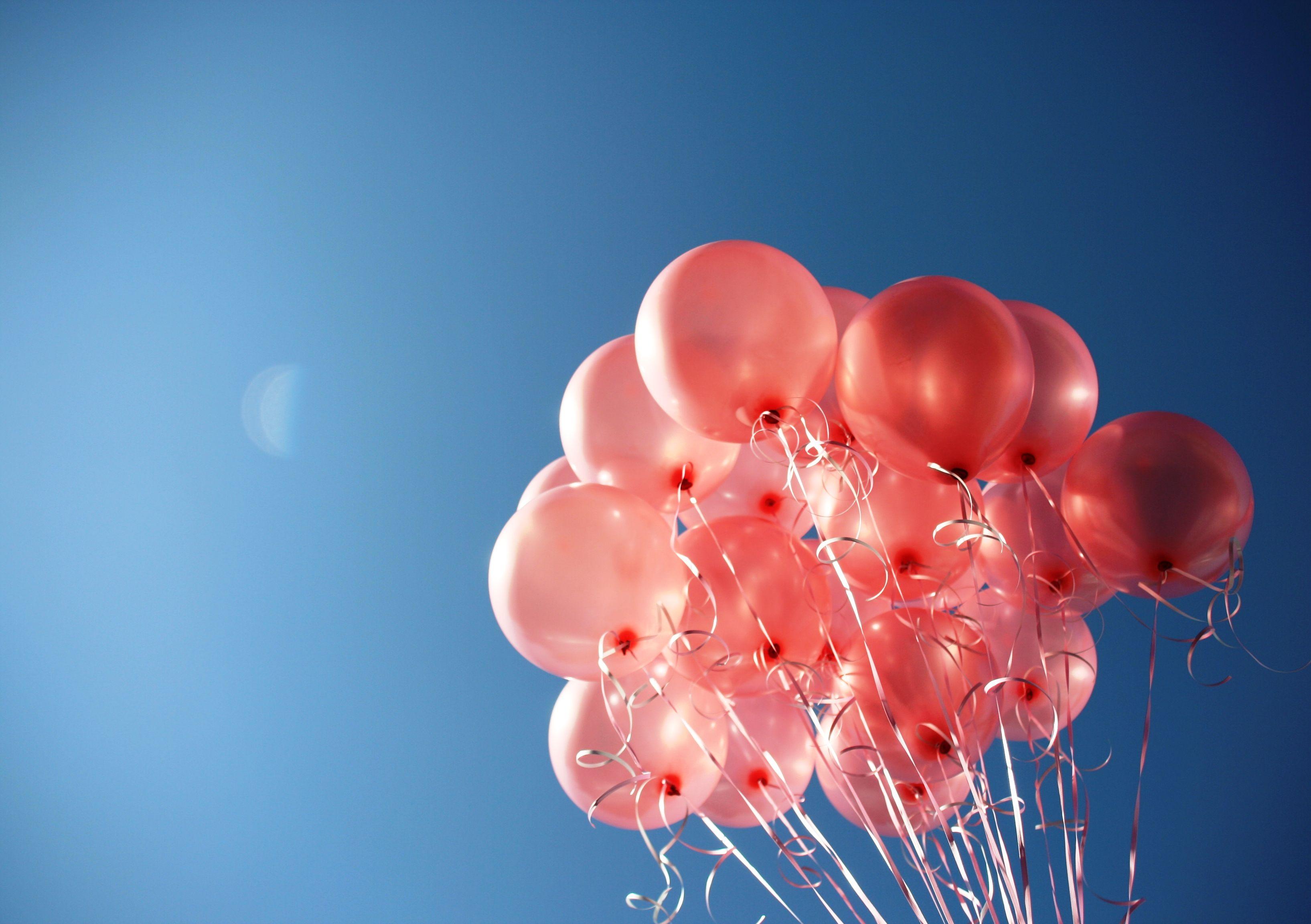 Pink Balloons Wallpapers Top Free Pink Balloons Backgrounds Wallpaperaccess 